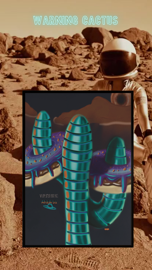 WARNING CACTUS